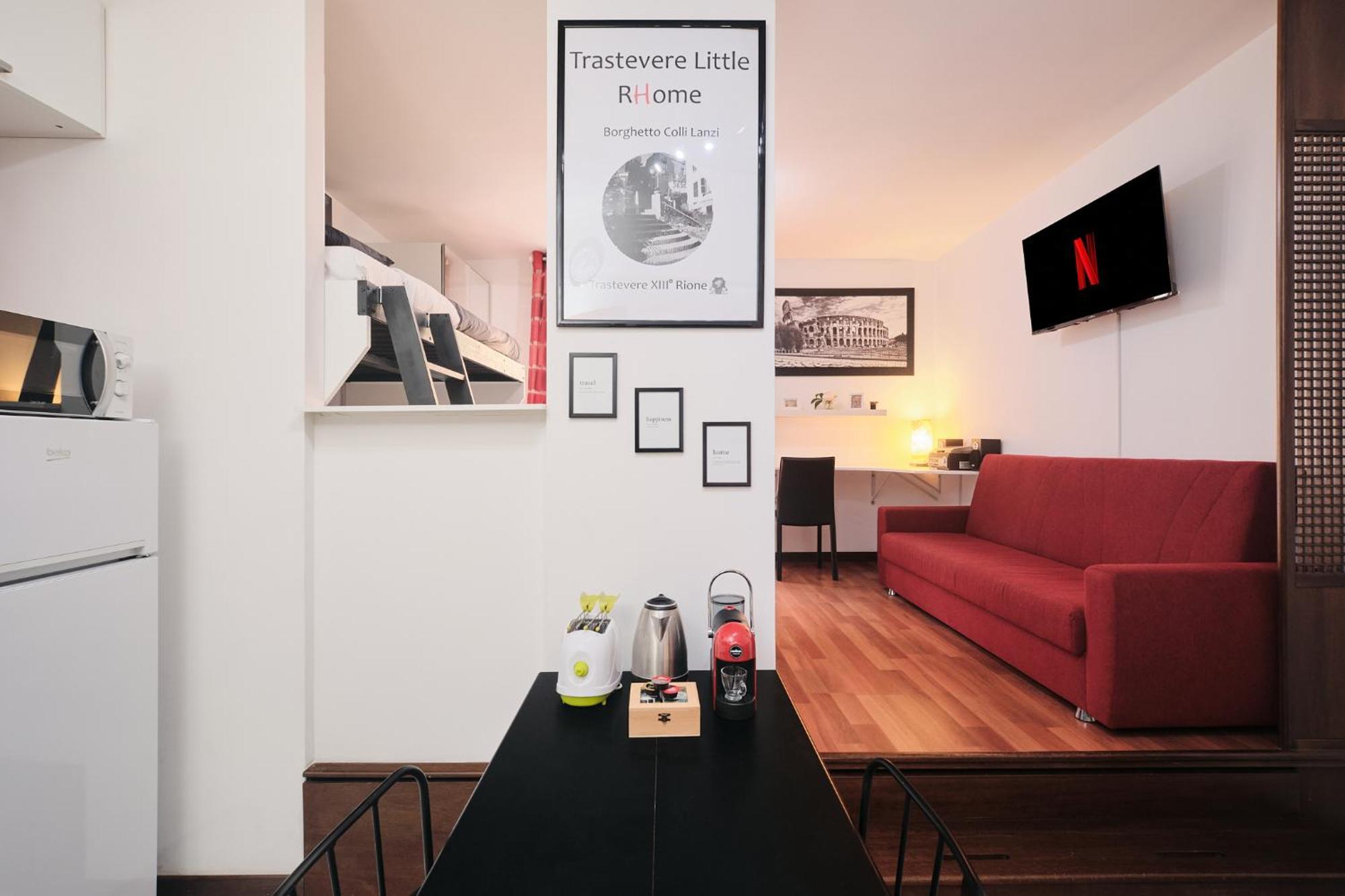 רומא Trastevere- Flat Con Giardino, Ac, Wi-Fi & Netflix מראה חיצוני תמונה