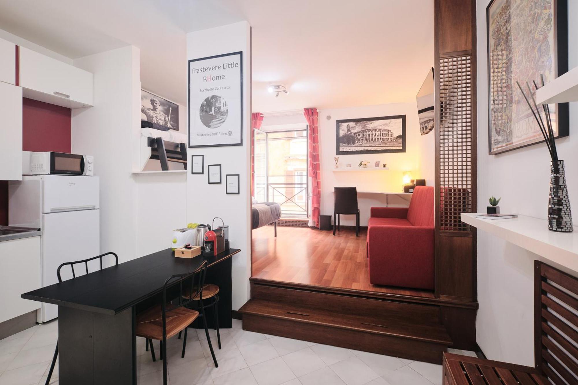 רומא Trastevere- Flat Con Giardino, Ac, Wi-Fi & Netflix מראה חיצוני תמונה